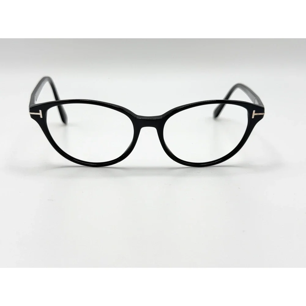 Tom Ford TF5422 001 Women's Cat Eye Black Eyeglasses Frame Only 53•16•140 Italy